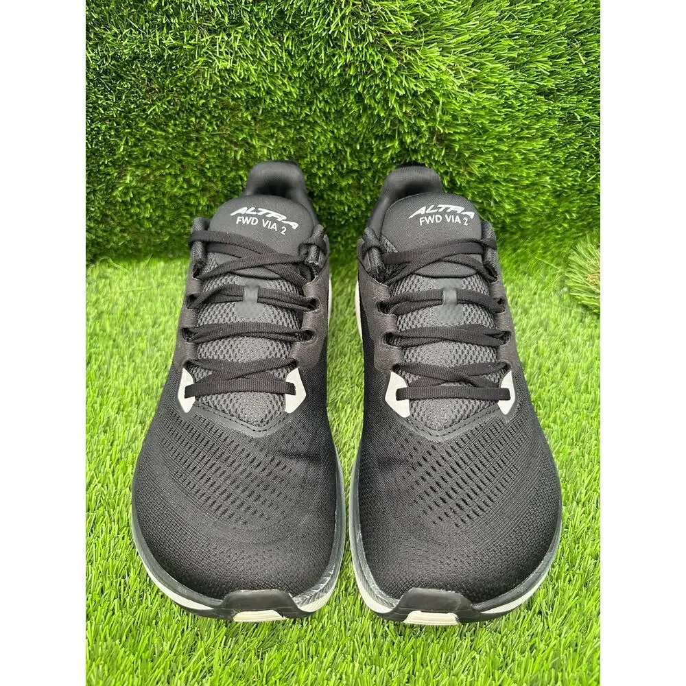 Altra FWD VIA 2 AL0A85SR010 Athletic Sneaker Men's 10 Black Mesh Road Running